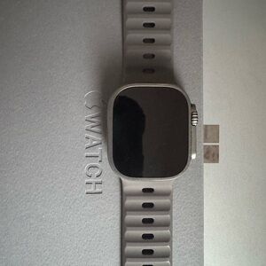 Apple Watch Ultra with Gray Band